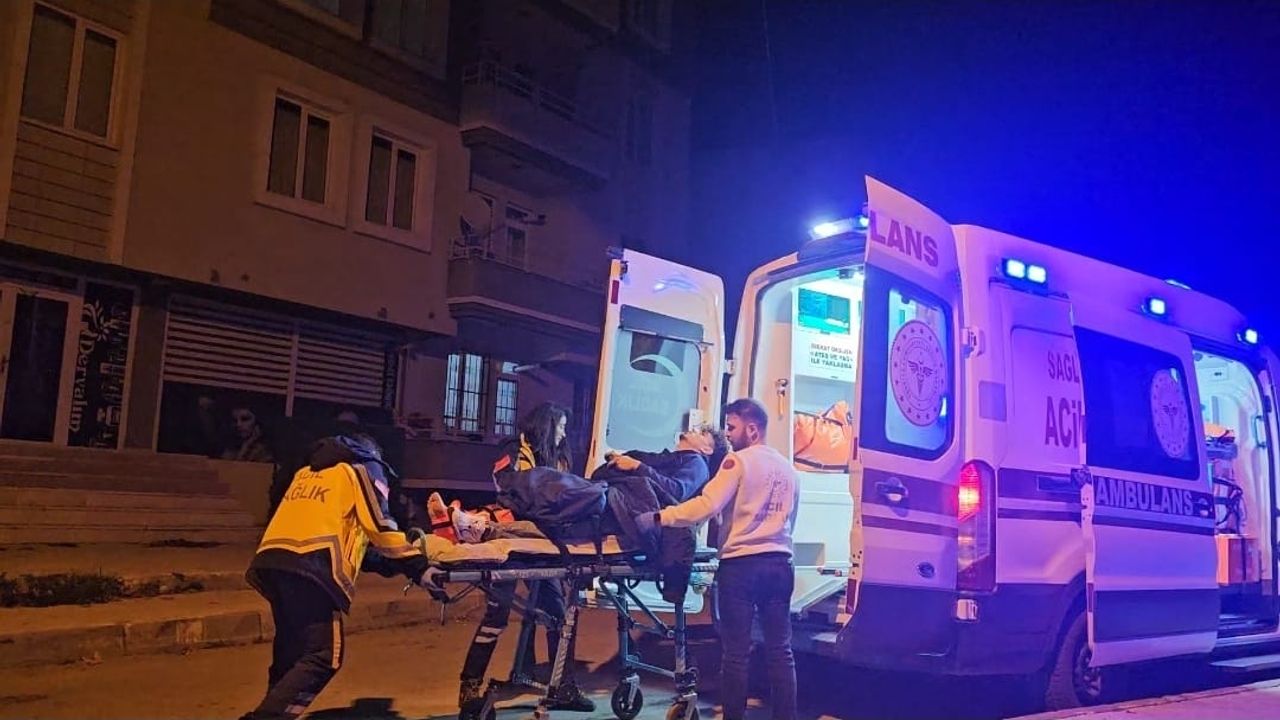 Çorum'da kontrolden çıkan motosiklet devrildi: 1 yaralı