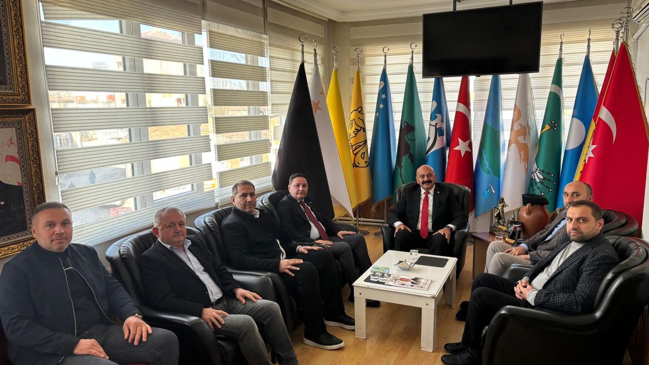 Taner İsbir, MÜSİAD  yöneticilerini ağırladı