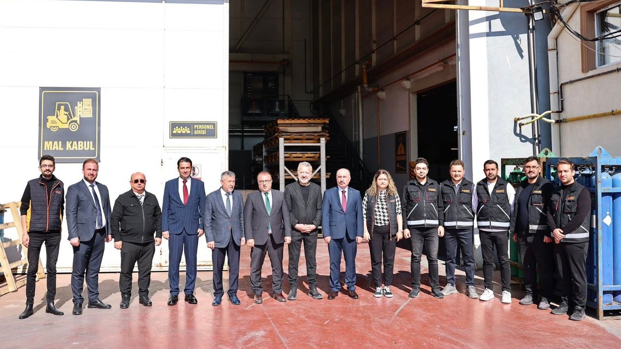 Çalgan’dan Gazel  Makine’ye ziyaret