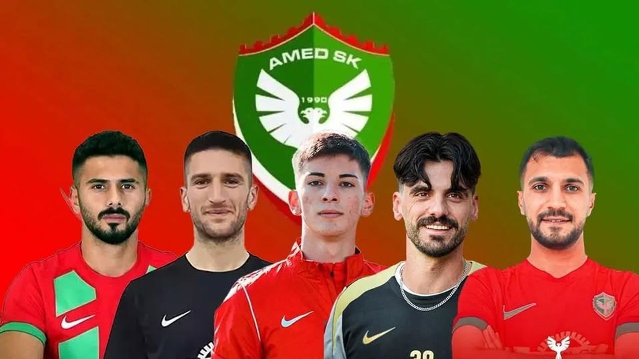 Amed, bahis oynayan beş futbolcunun biletini kesti