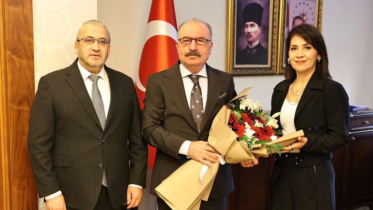 Milli Eğitim heyetinden  Vali Çalgan’a ziyaret