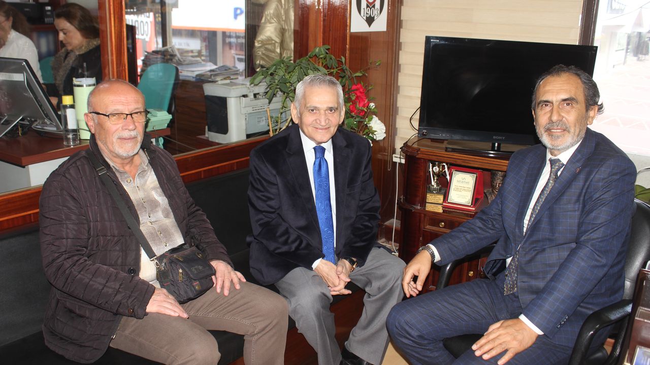 Cumhur Haber Ajansı Sahibi  Seyfi Uzunkök’ün ziyareti