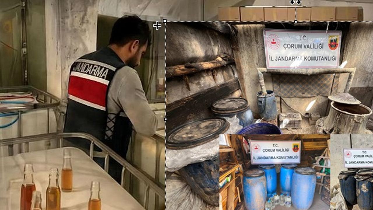 4 bin litre kaçak alkol ele geçirildi