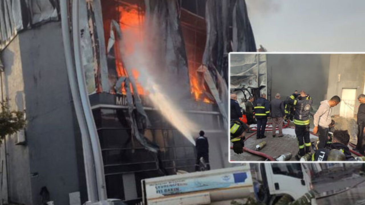 Parfüm deposunda yangın: 6 ölü!
