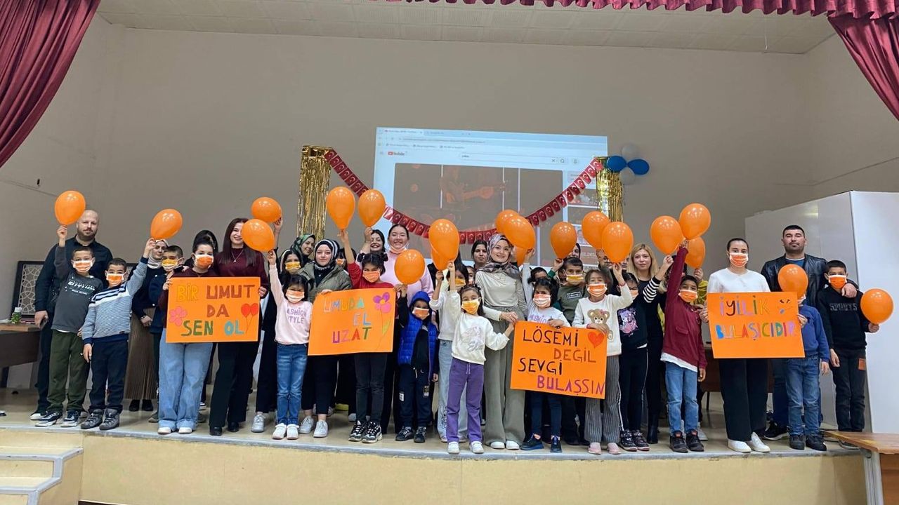 Çocuk Evleri Sitesi’nde  LÖSEV Haftası etkinliği