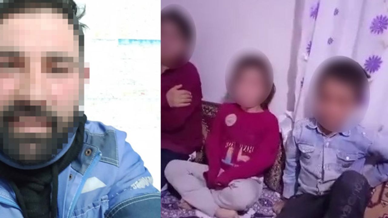 Çocuklarına kemerle işkence edip  bir de telefonuyla kayıt altına aldı