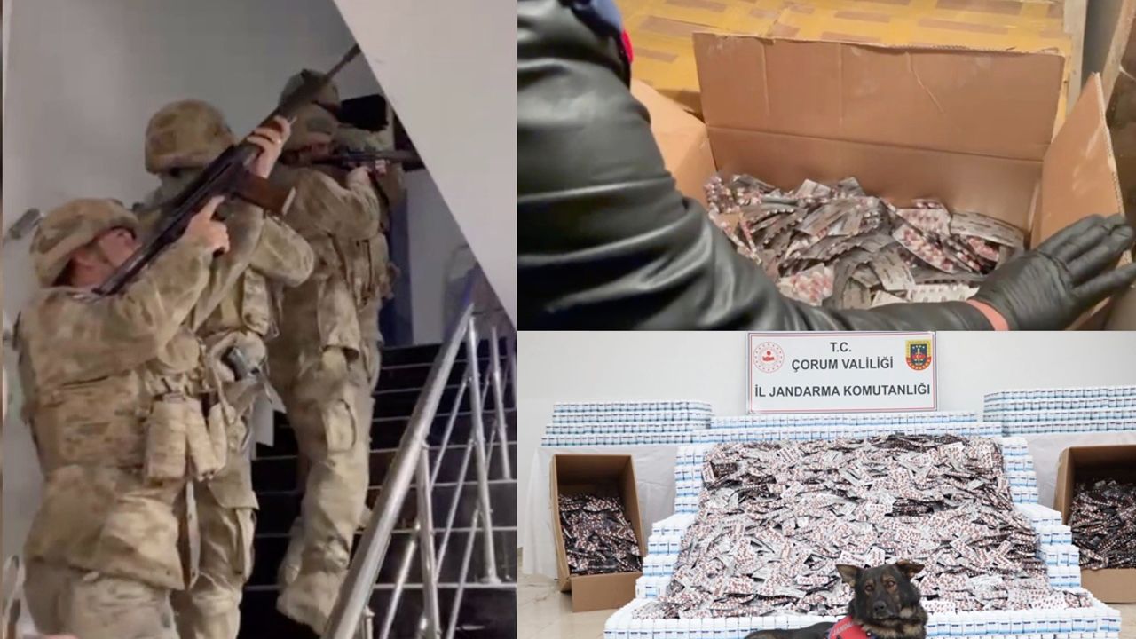 Jandarma’dan zehir tacirlerine dev darbe