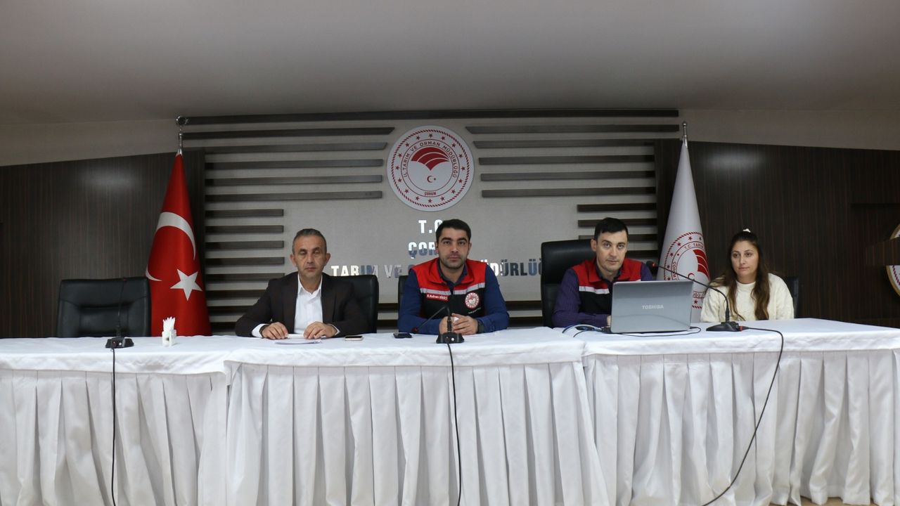 Tarım personeline iç  kontrol sistemi eğitimi