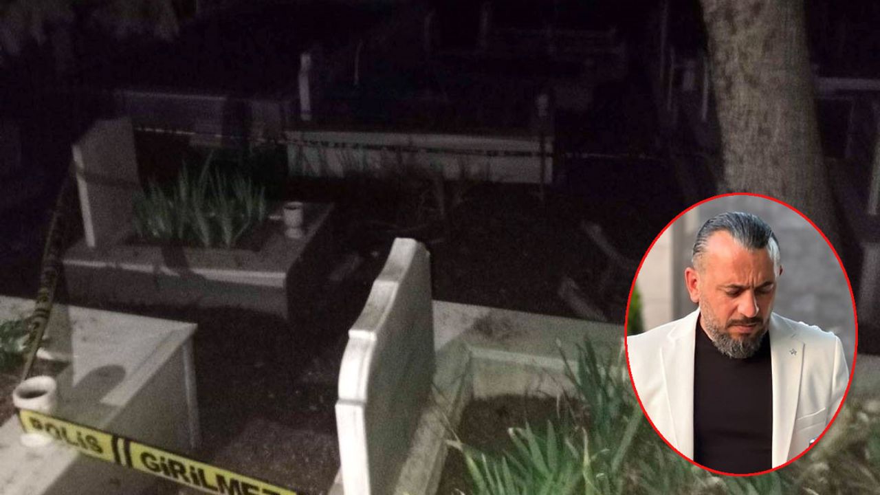 Mezarlıkta ölü bulundu