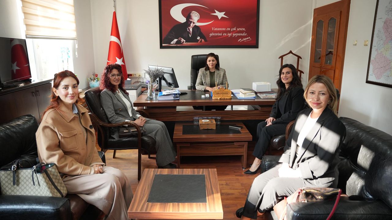 Vali Yardımcısı Yeliz Mercan ve  Ticaret İl Müdürü Şahin’e ziyaret