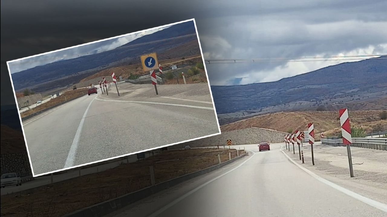 Bu yol tehlike saçıyor!
