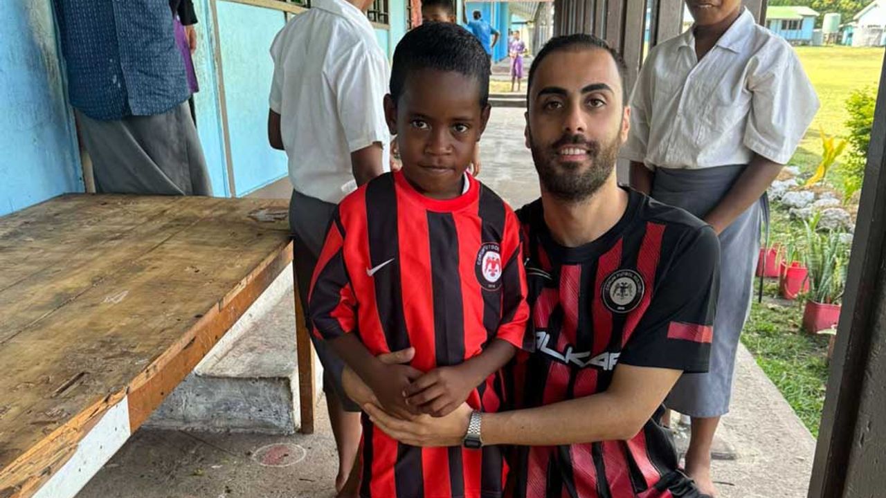 Çorum FK forması Fiji’ye taşındı…