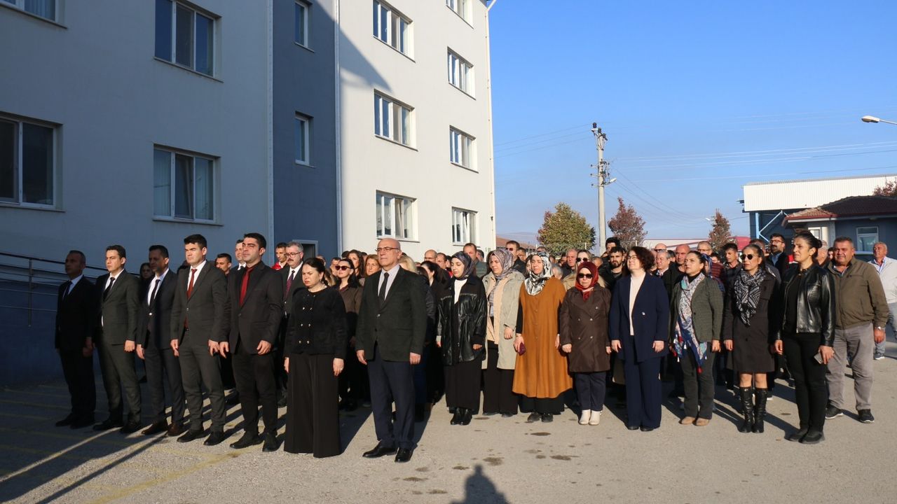 Tarım personeli Ata’yı andı