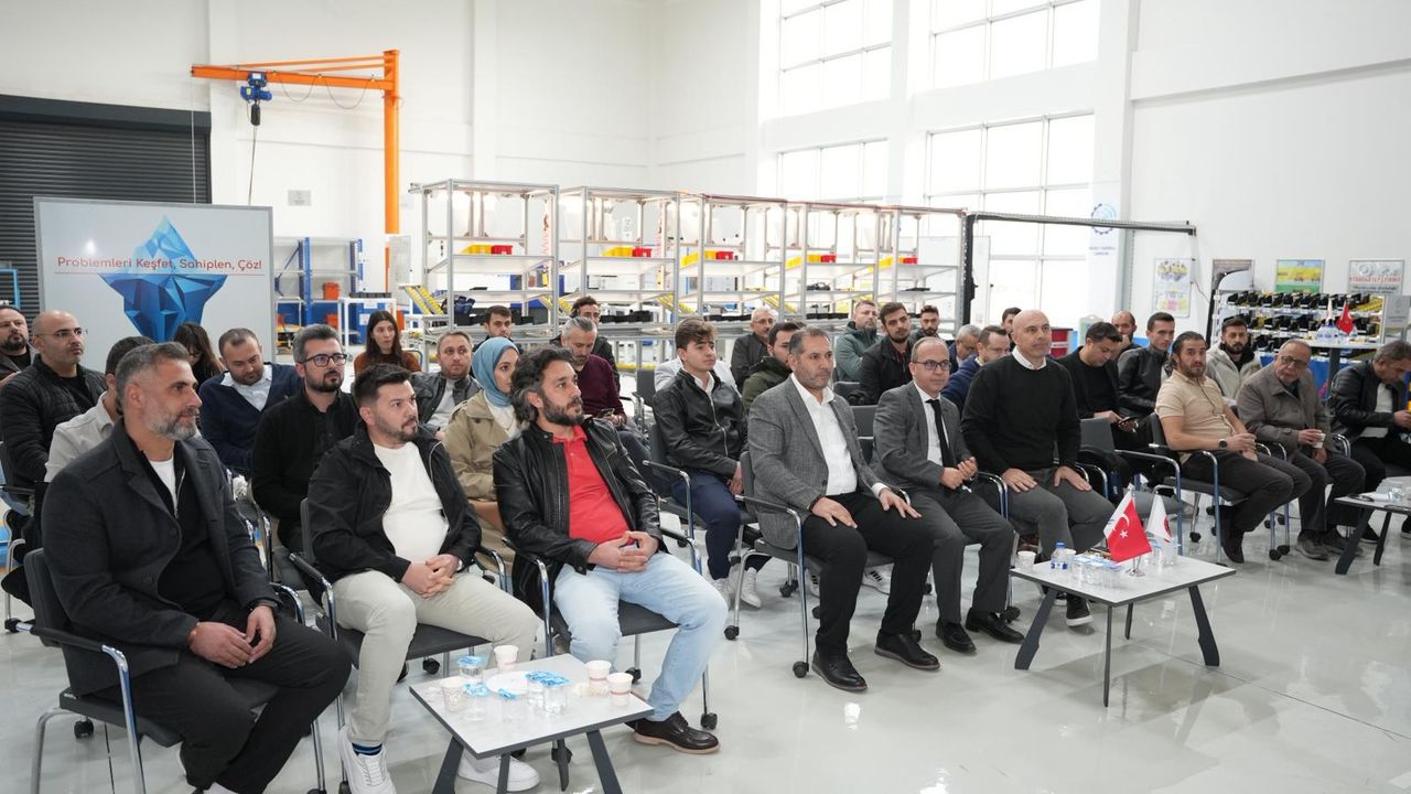 Çorum KOBİ'leri, Samsun'da Model Fabrika gezisiyle dönüşüme hazırlanıyor