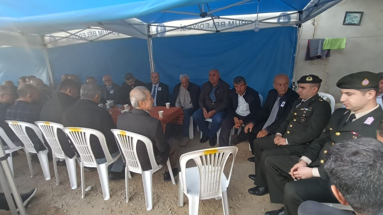 CHP şehit ailesinin acısına ortak oldu