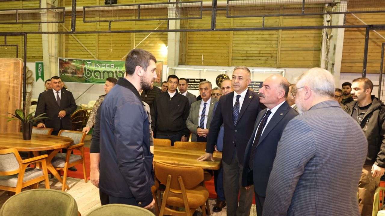 Mobilya ve İnşaat Fuarı açıldı