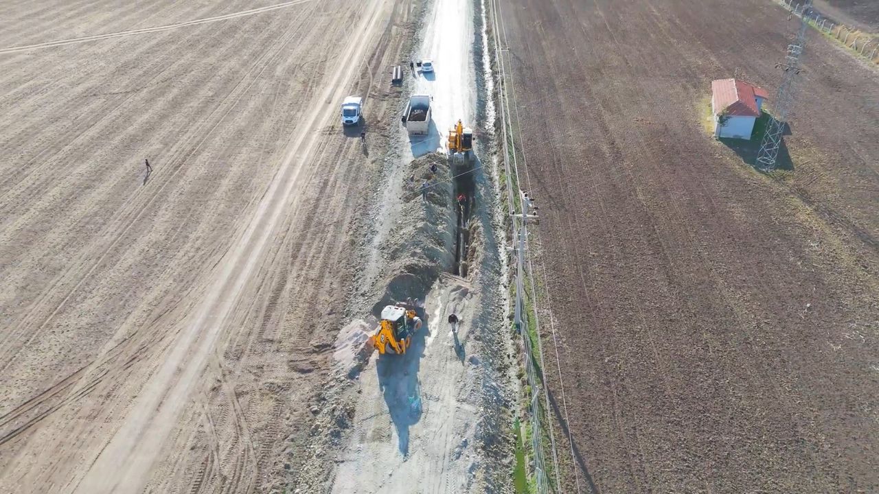 O ilçede yılların kanal sorunu çözülüyor