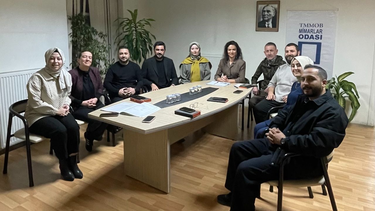 Mimarlar Odası’nda görev bölümü