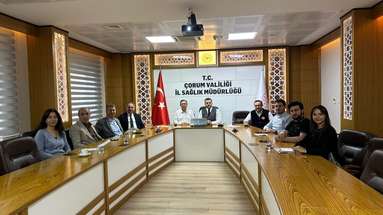 Çorum’un sağlıkta 2026  hedeflerini masaya yatırıldı