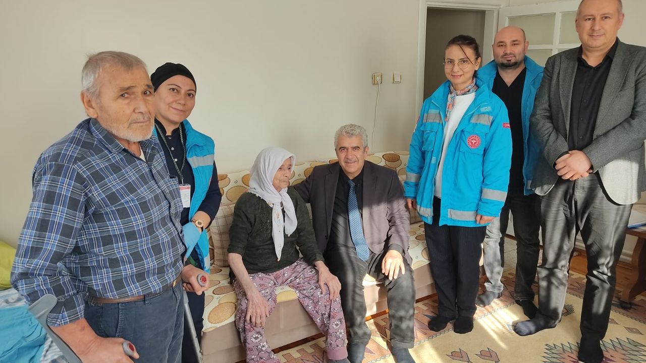 Özel bireylere evde  sağlık hizmeti ziyareti