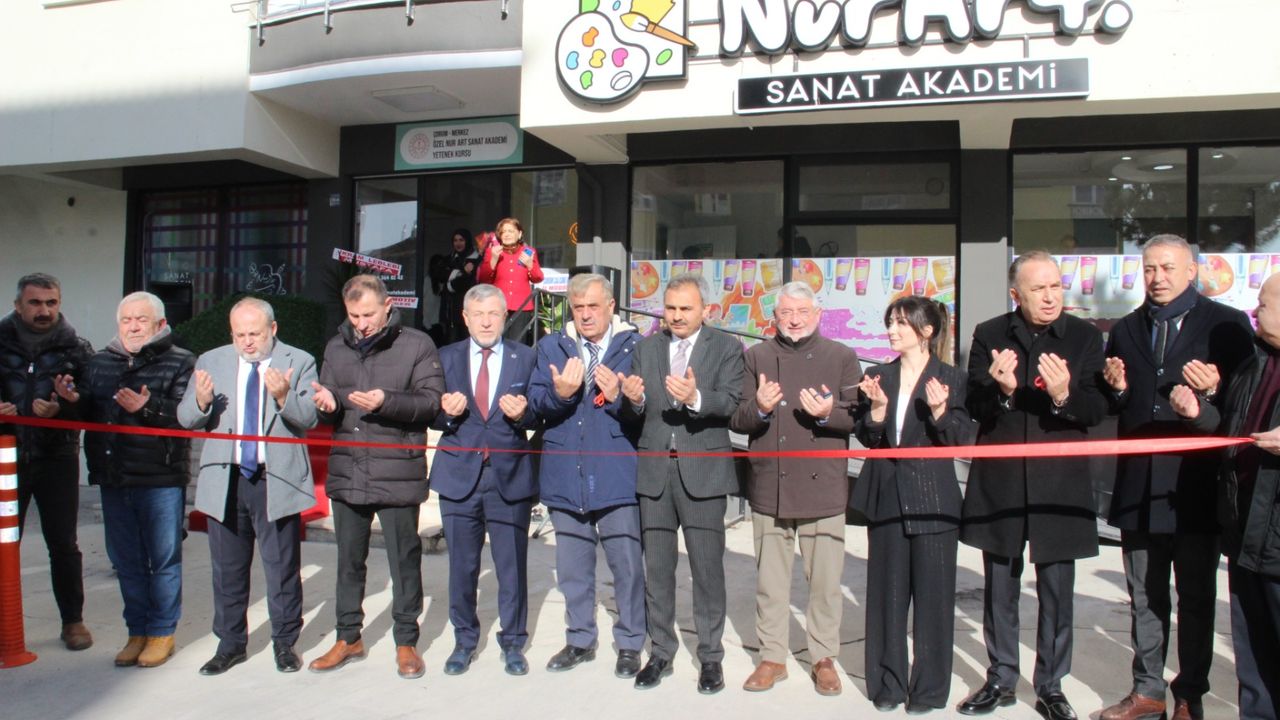 Nur Art Sanat Akademi  Çorum’da kapılarını açtı