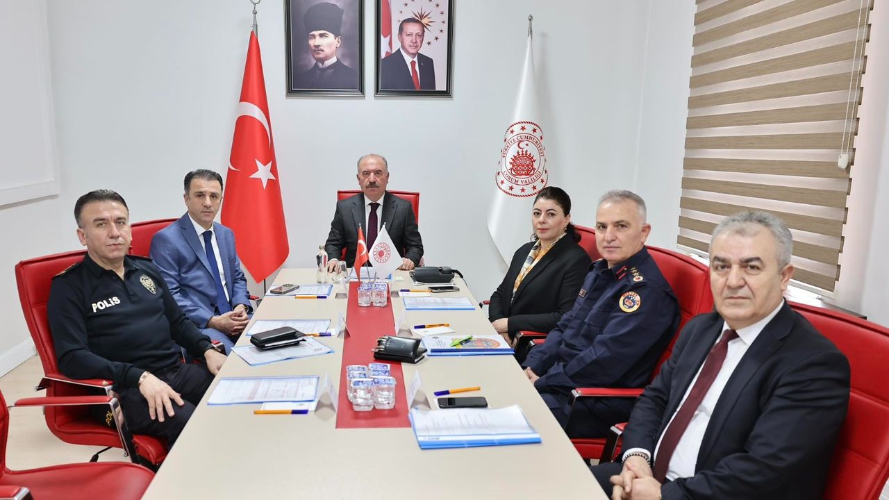 Genişletilmiş Asayiş toplantısı