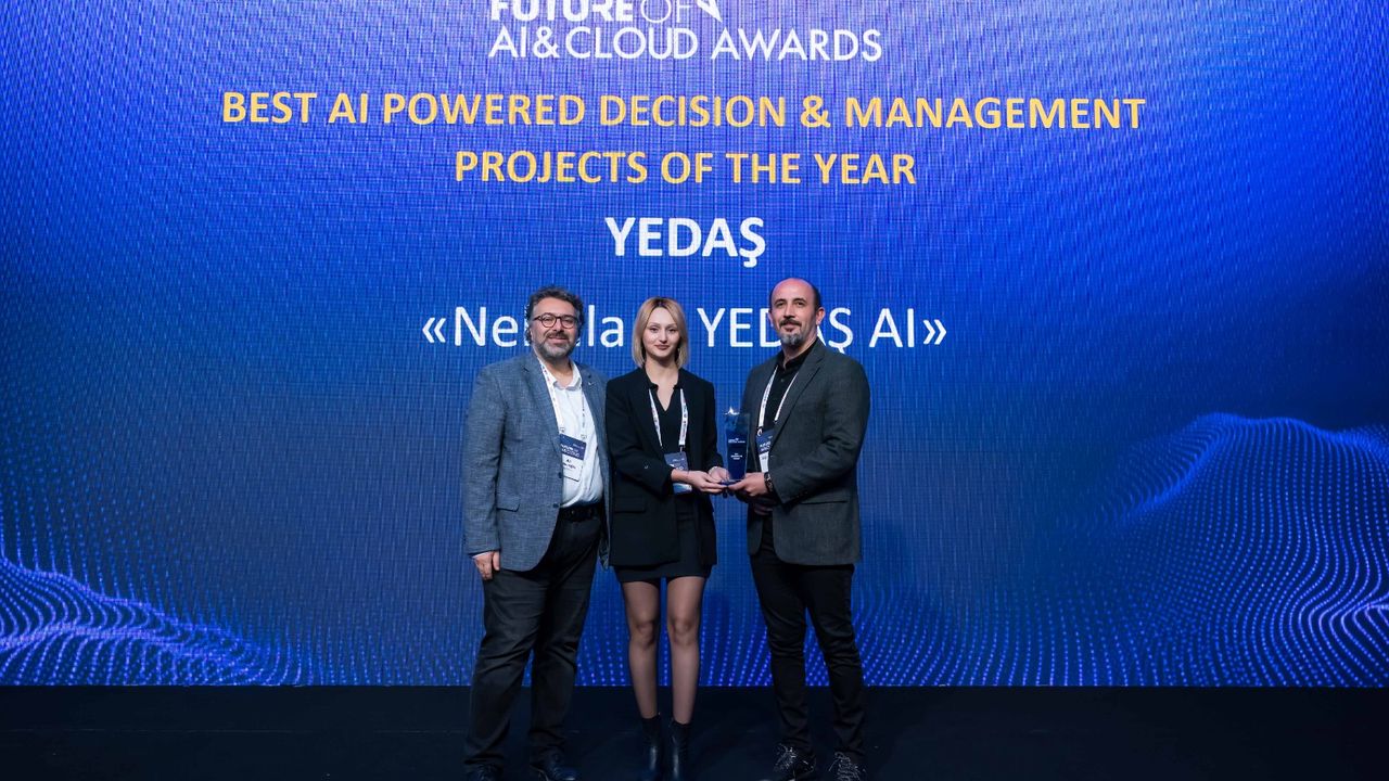 YEDAŞ, yapay zekâ odaklı iki prestijli ödülün sahibi oldu