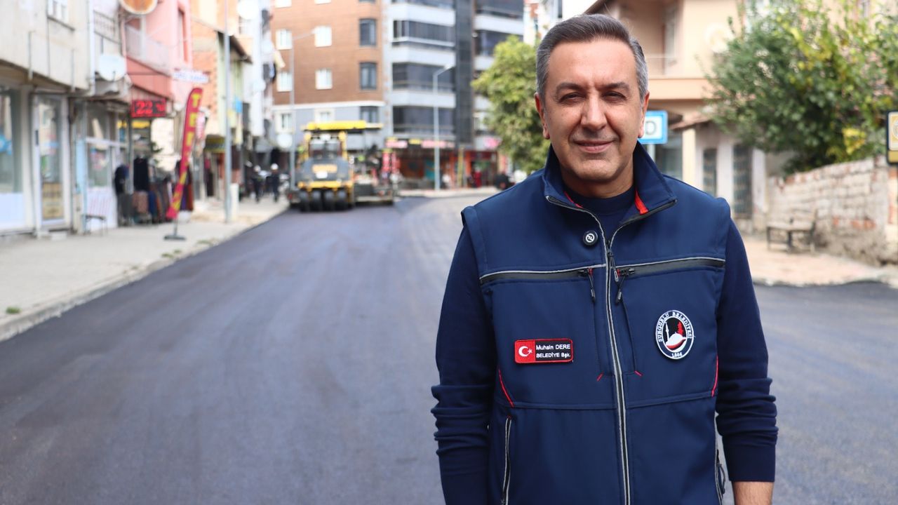 Sungurlu’da 44.725 ton sıcak  asfalt serimi gerçekleştirildi