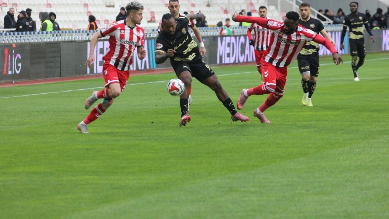 Sivas’tan 1 puanla dönüyoruz: 1-1