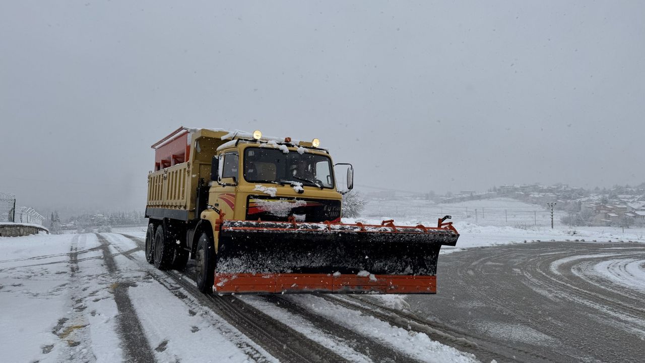 Belediye, karla mücadeleye  hazırlıklarını tamamladı