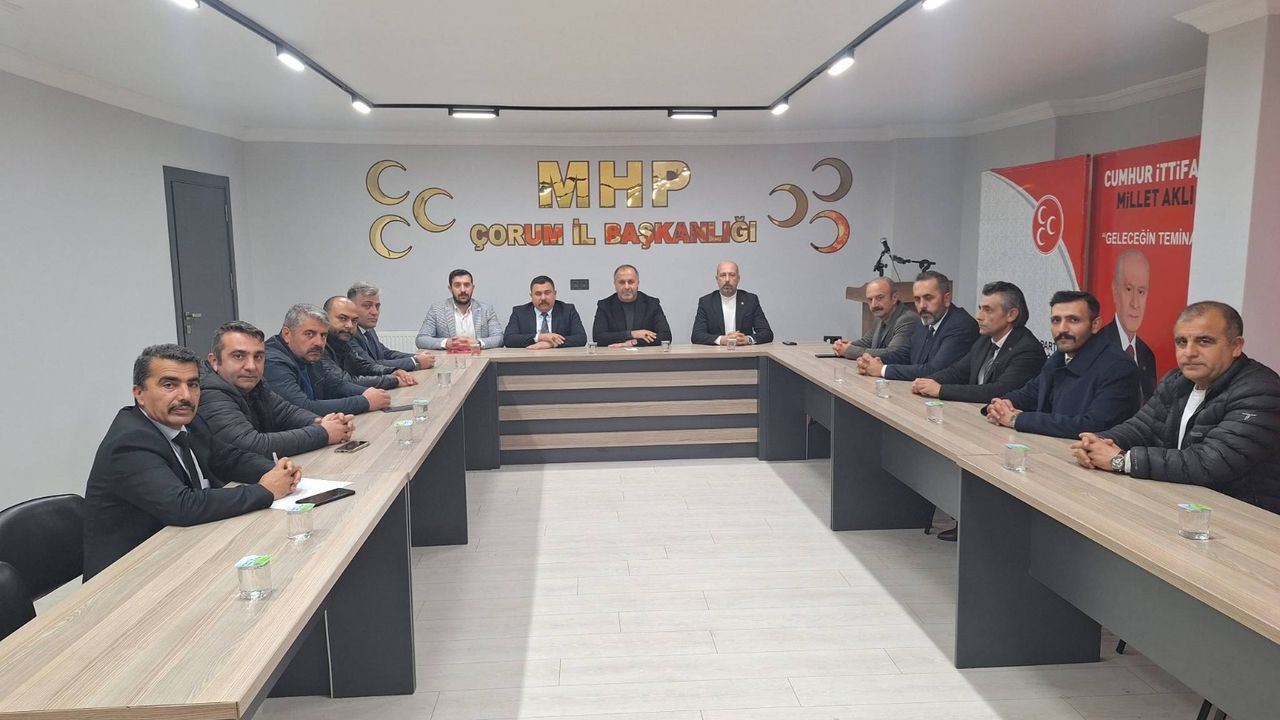 MHP’de kapsamlı istişare