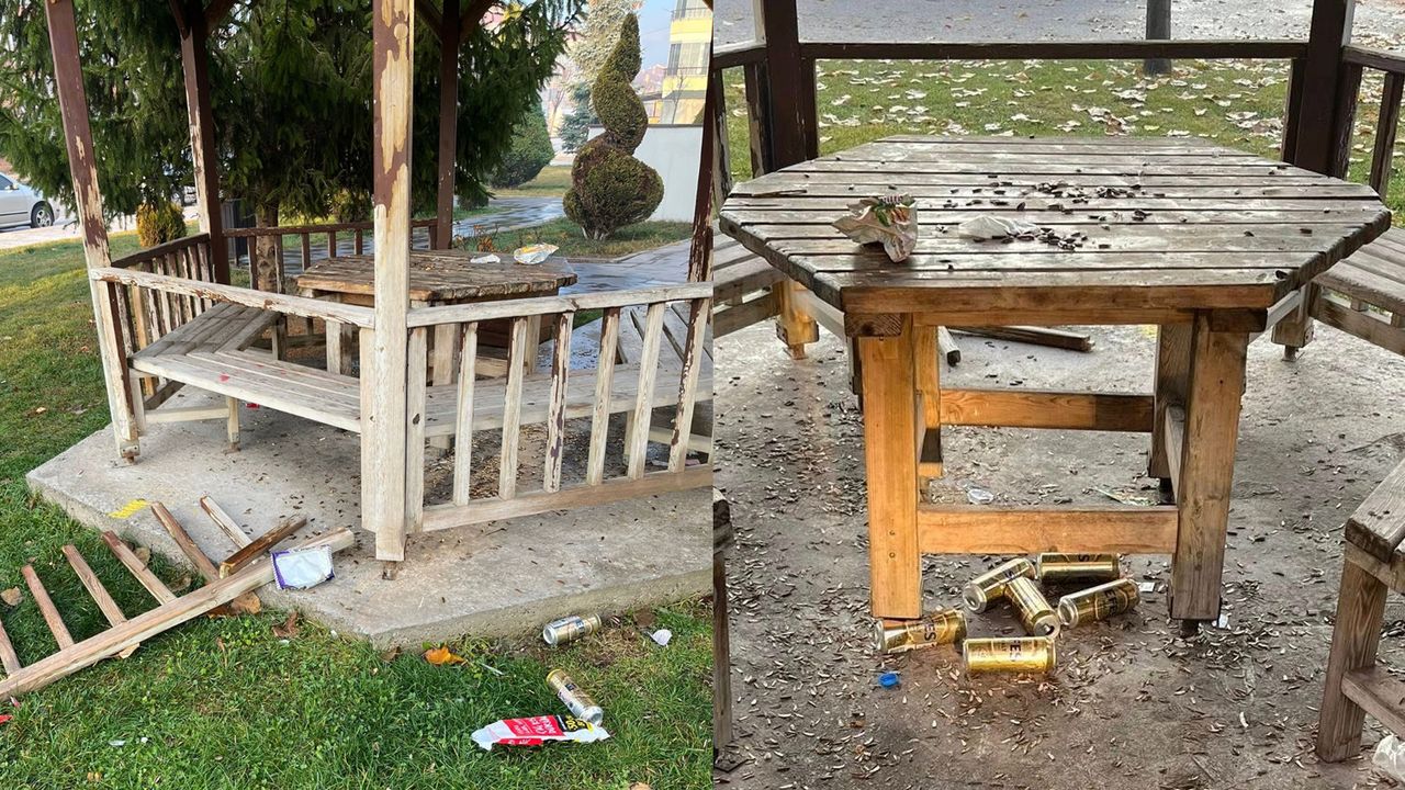 Çorum Belediyesi’nden parktaki vandallığa tepki:  “Kamu malına zarar vicdansızlıktır”