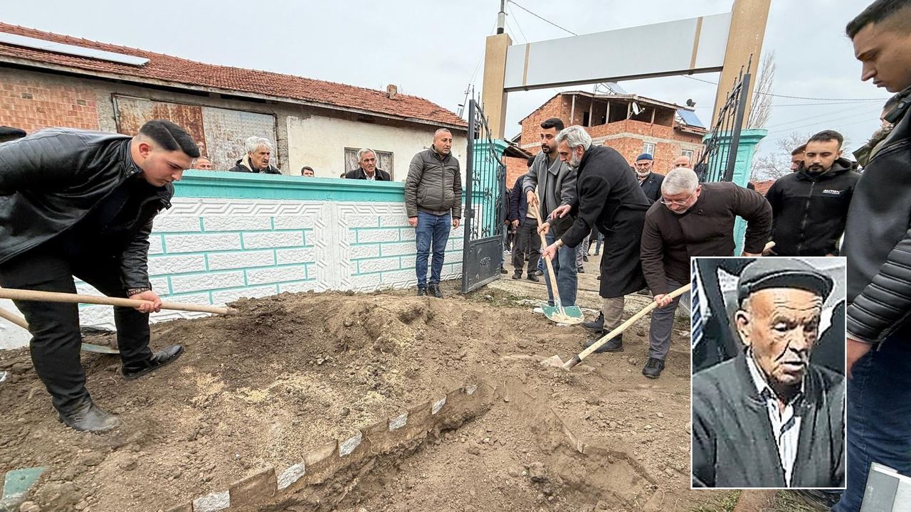 Şehit Babası Abdullah Şahin toprağa verildi