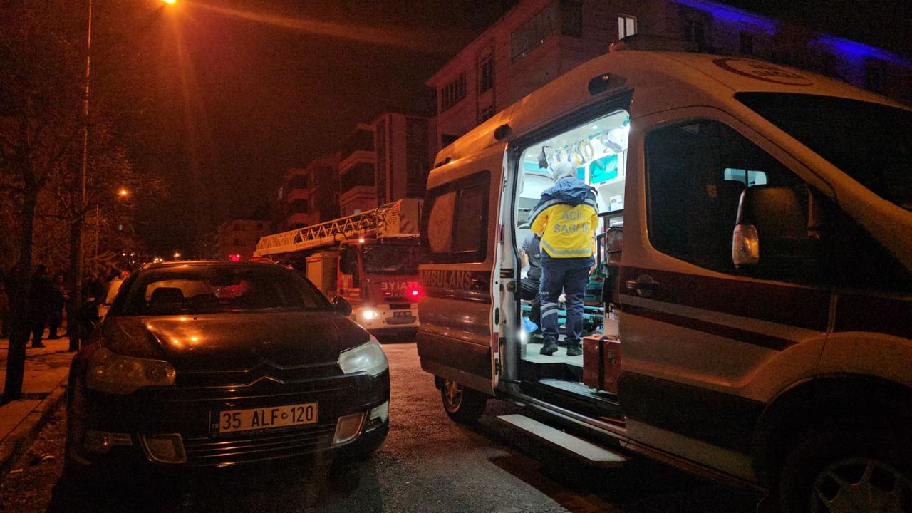 Isıtıcıdan yangın çıktı, 1 kişi hastanelik oldu