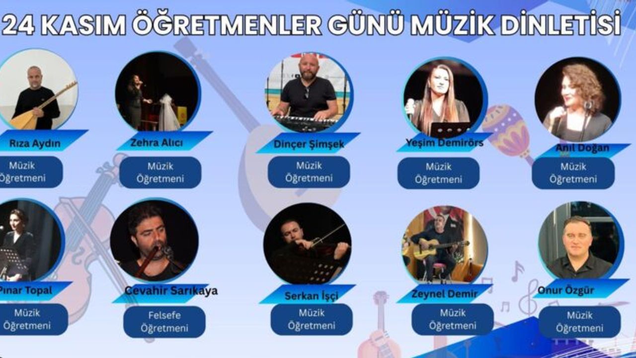Öğretmenlerin müzik dinletisi yarın TSO’da