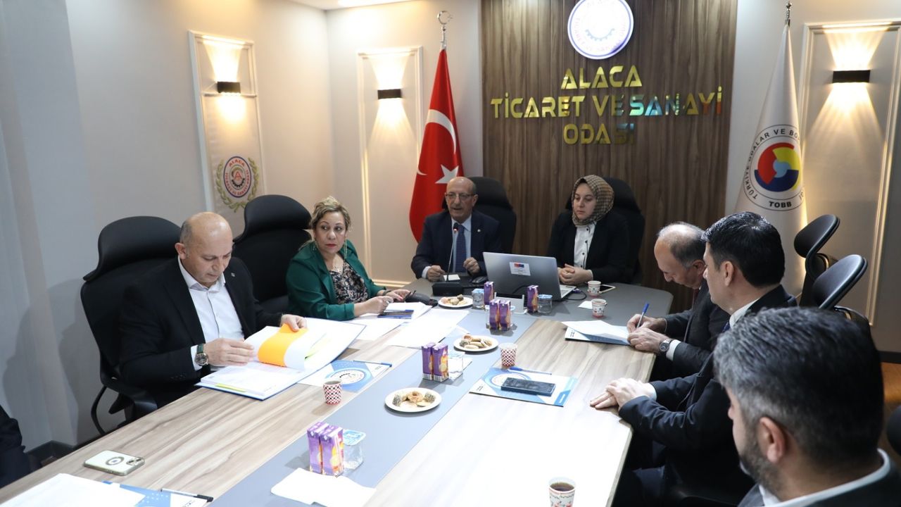 Alaca OSB’nin yer seçimi için toplantı