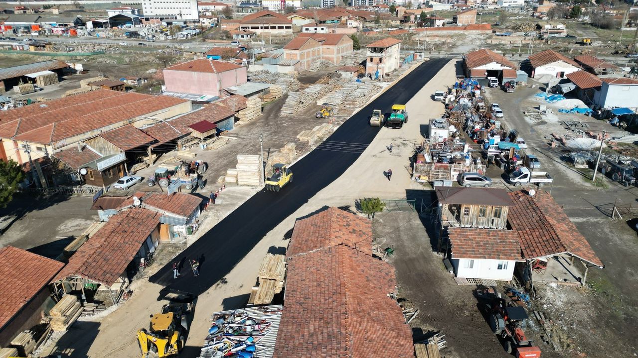 Çorum'da iki cadde birbirine bağlandı