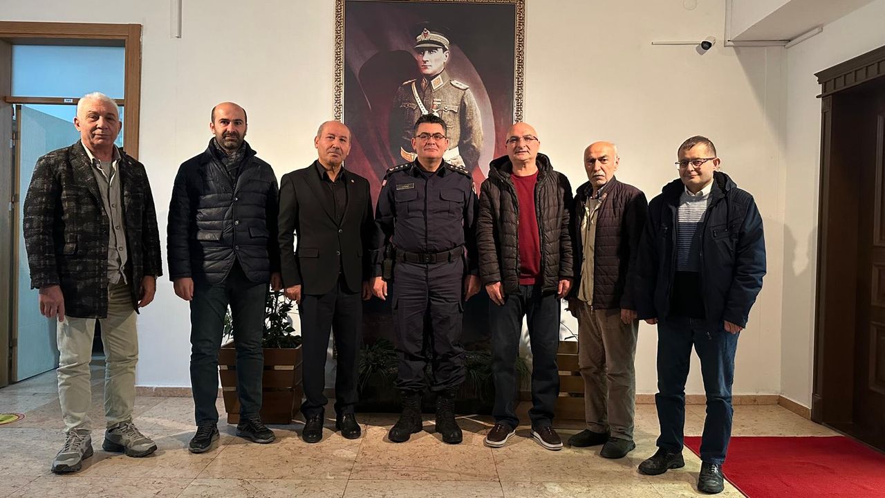 Gazeteciler Cemiyeti’nden Komutan Ayvaz’a kutlama