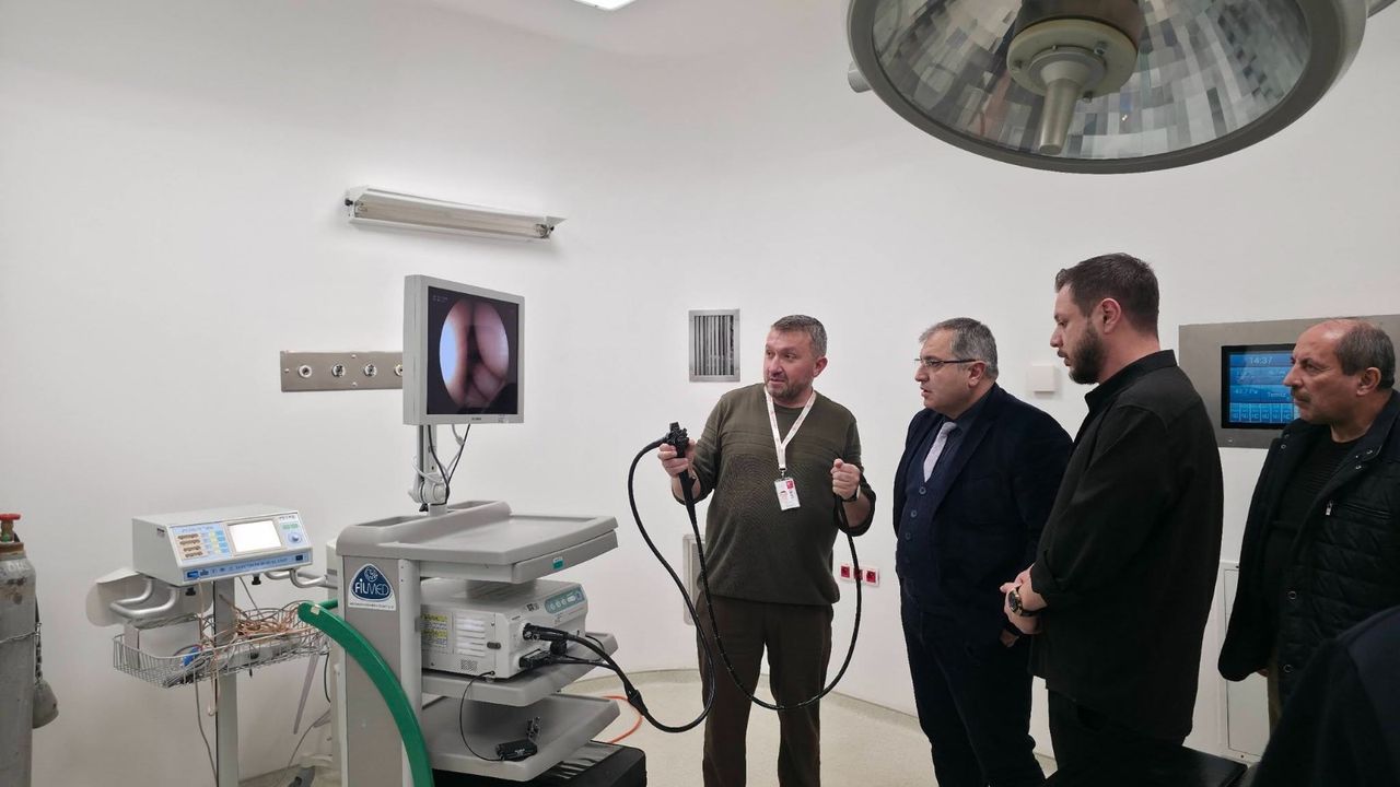 Başkan Ünlü’den Bayat  Devlet Hastanesi ziyareti