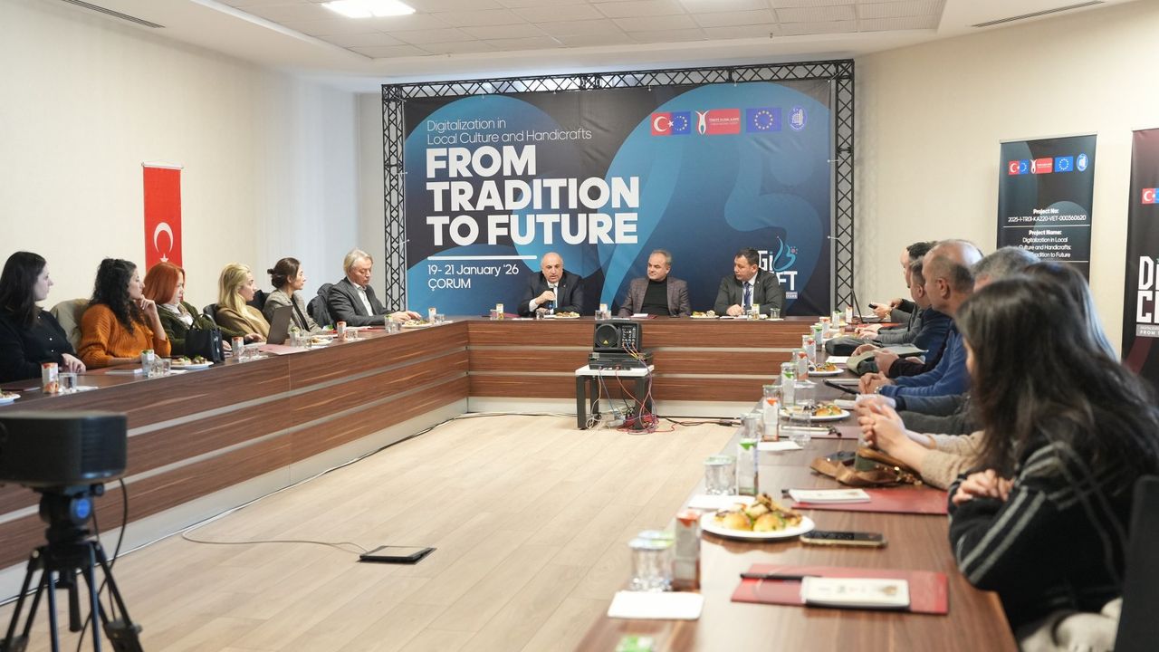 Çorum’da kültürel mirasın  dijital dönüşümü başladı