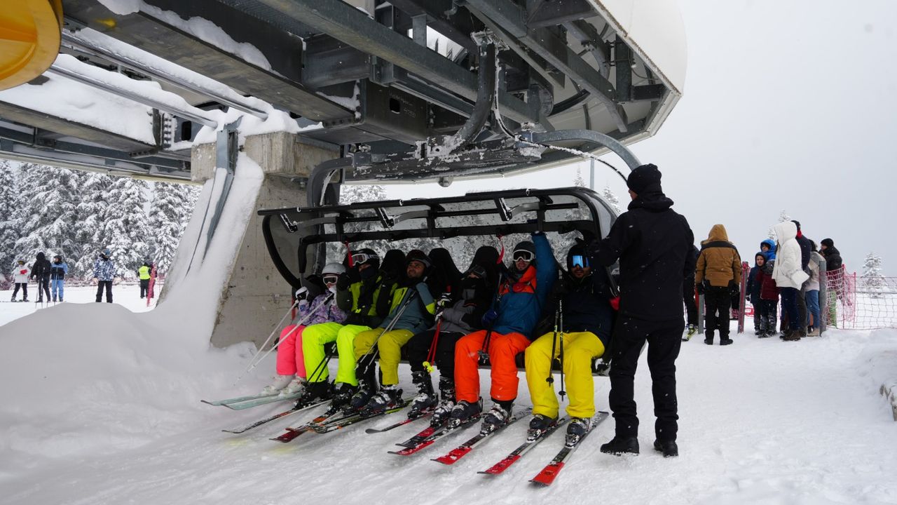 Ilgaz Dağı'nda tatil coşkusu