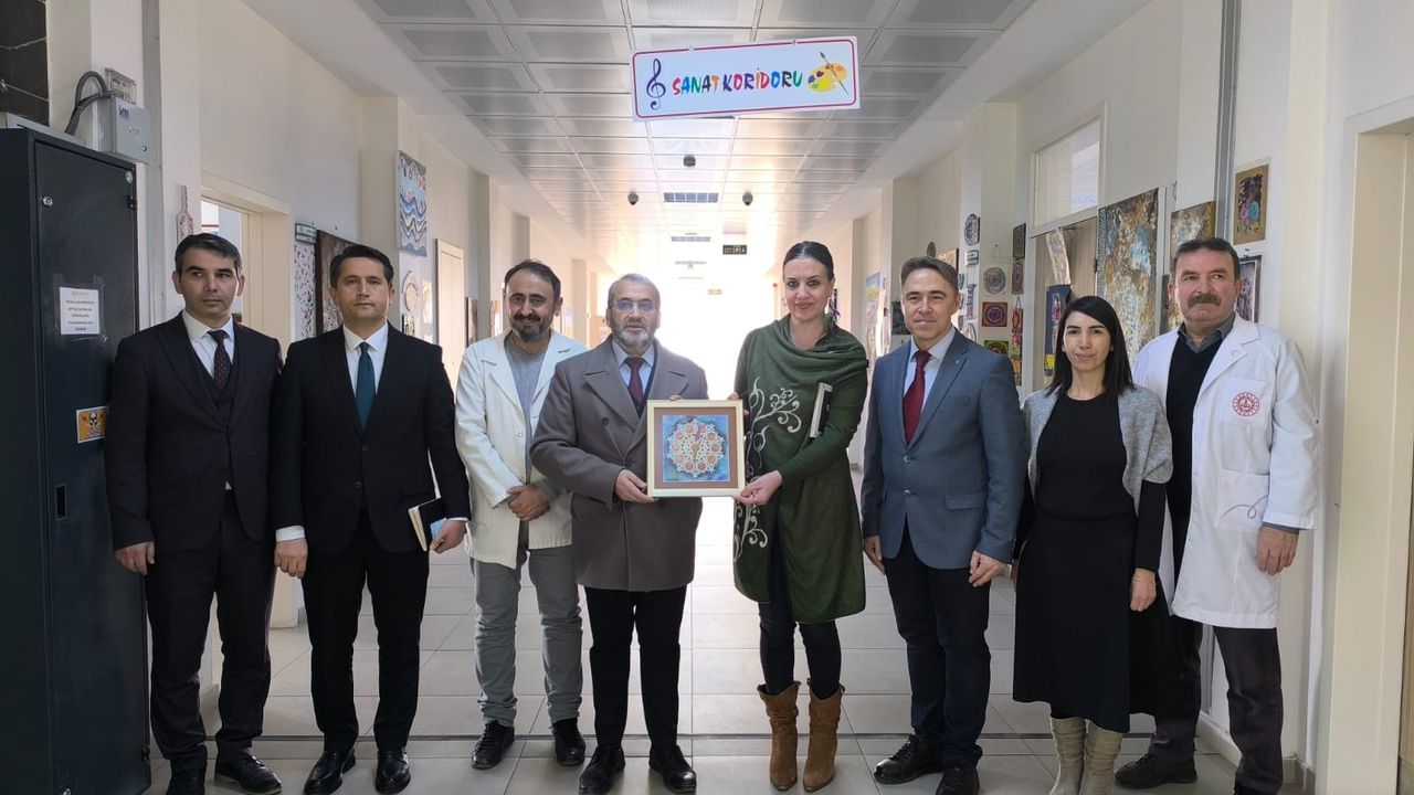 Çağlar’dan BİLSEM ziyareti