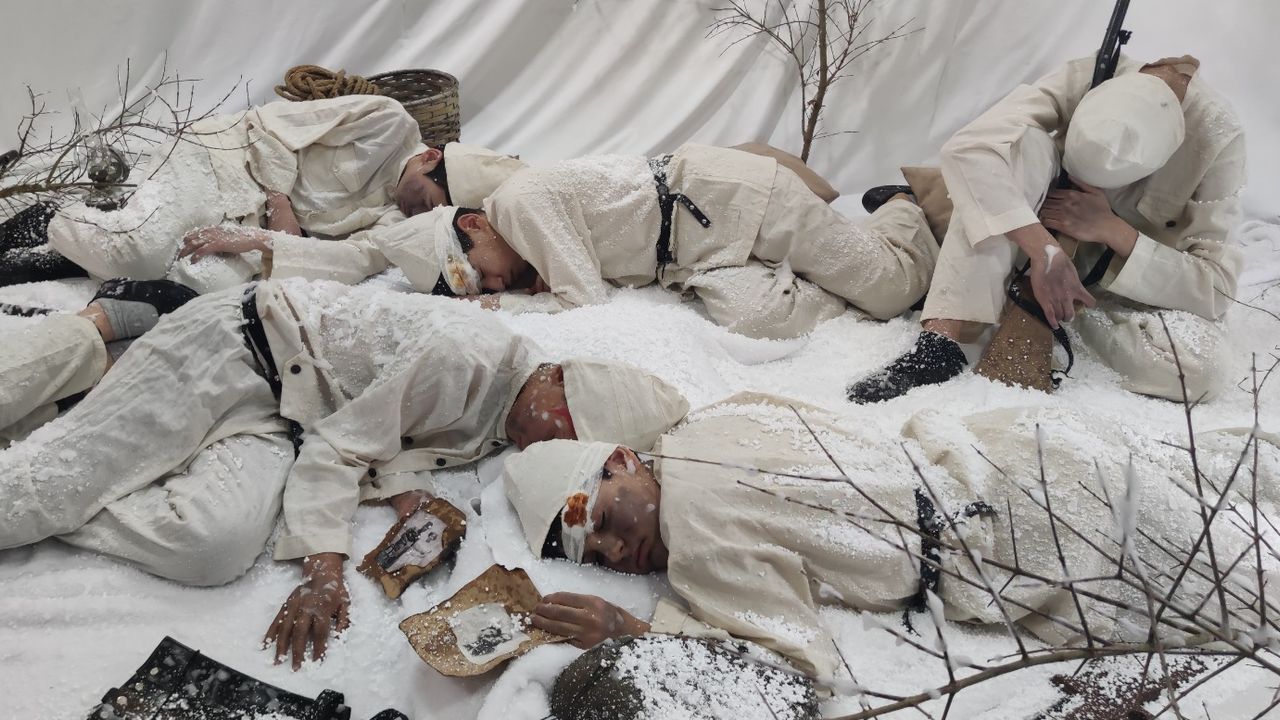 Dodurga'da öğrenciler  Sarıkamış şehitlerini andı