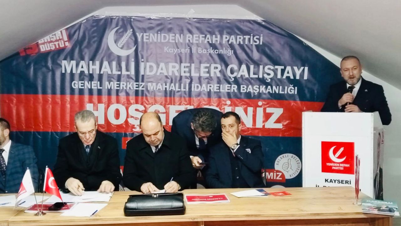 Yeniden Refah’tan  Kayseri’de çalıştay