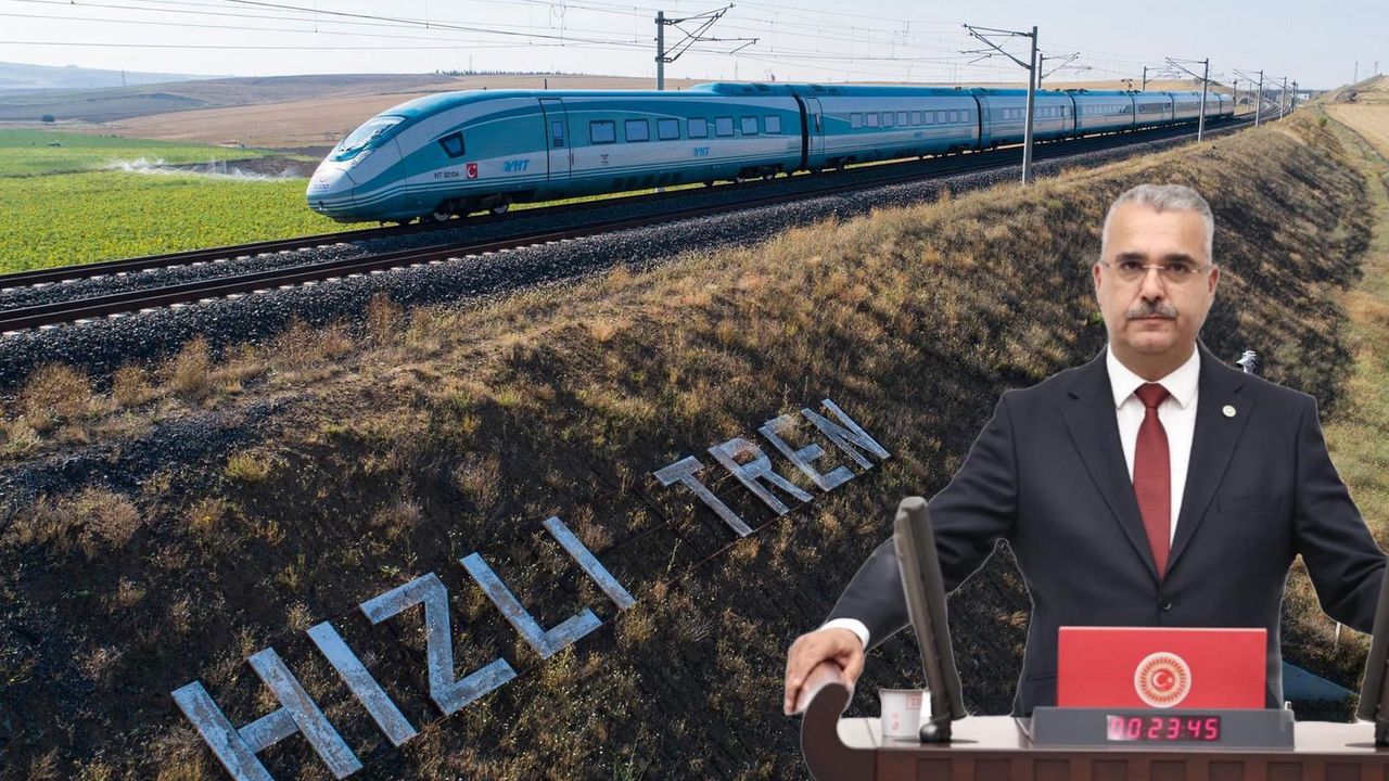 Hızlı tren hattı için 26,4  milyar liralık ödenek