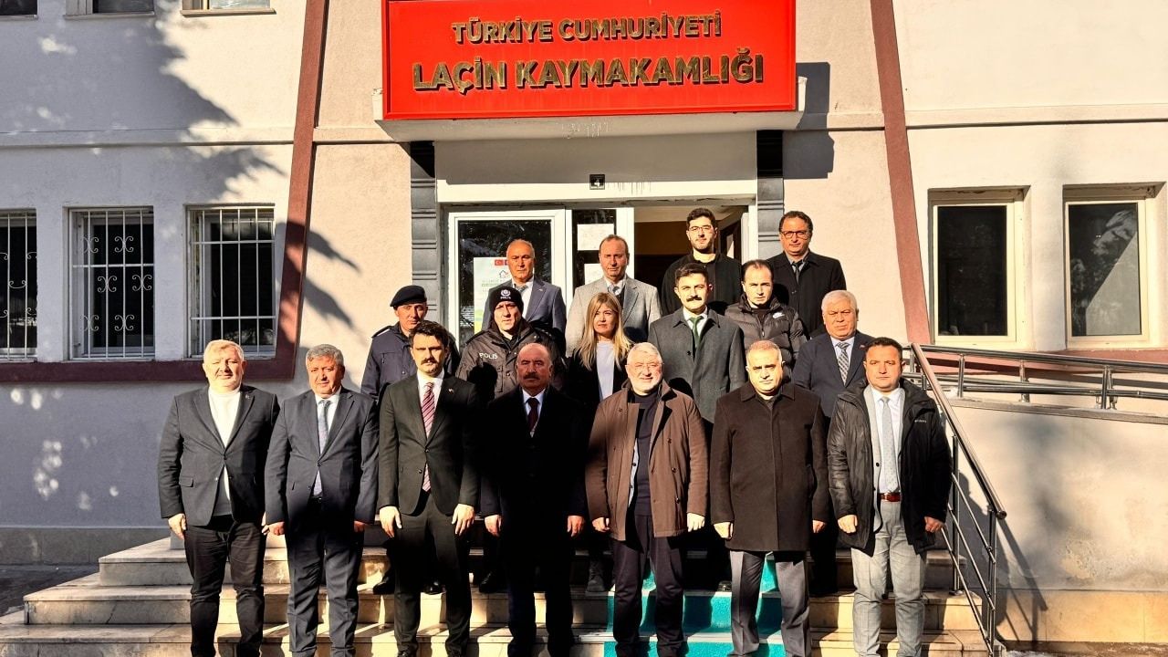 Laçin Kaymakamı  Yeşilyurt’a kutlama