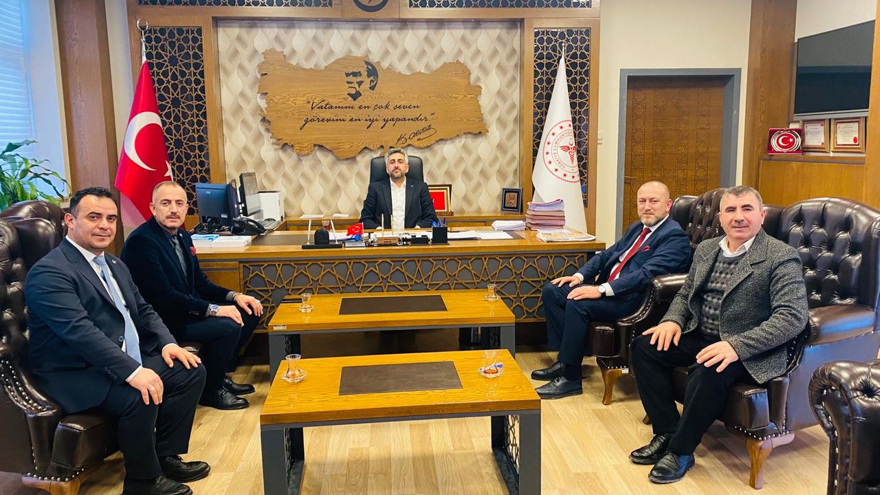 Yeniden Refah’tan  Başhekim ziyareti