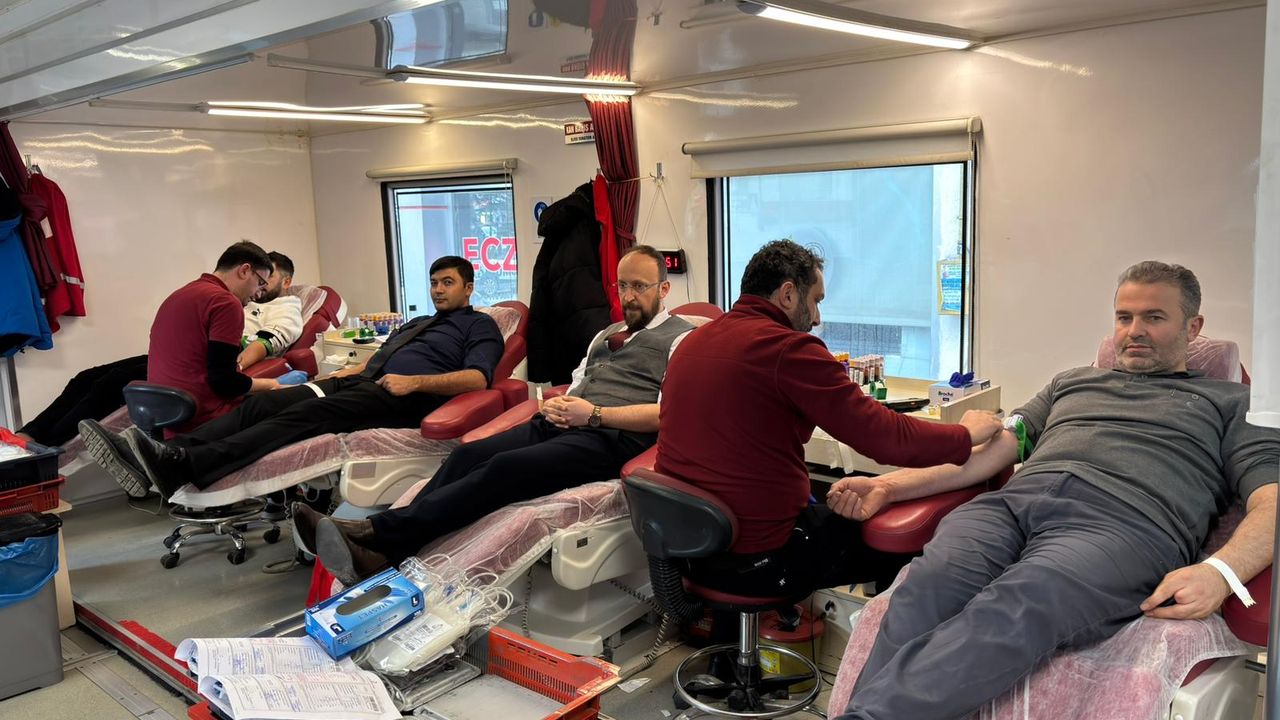 İskilip’te “kan ver hayat kurtar” kampanyasında 128 ünite kan toplandı