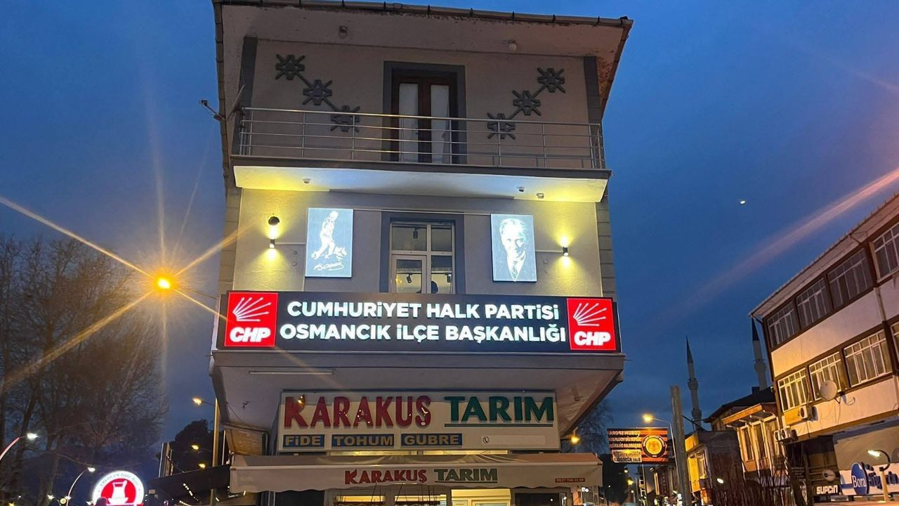 CHP Osmancık’ta yeni  hizmet binasına taşındı