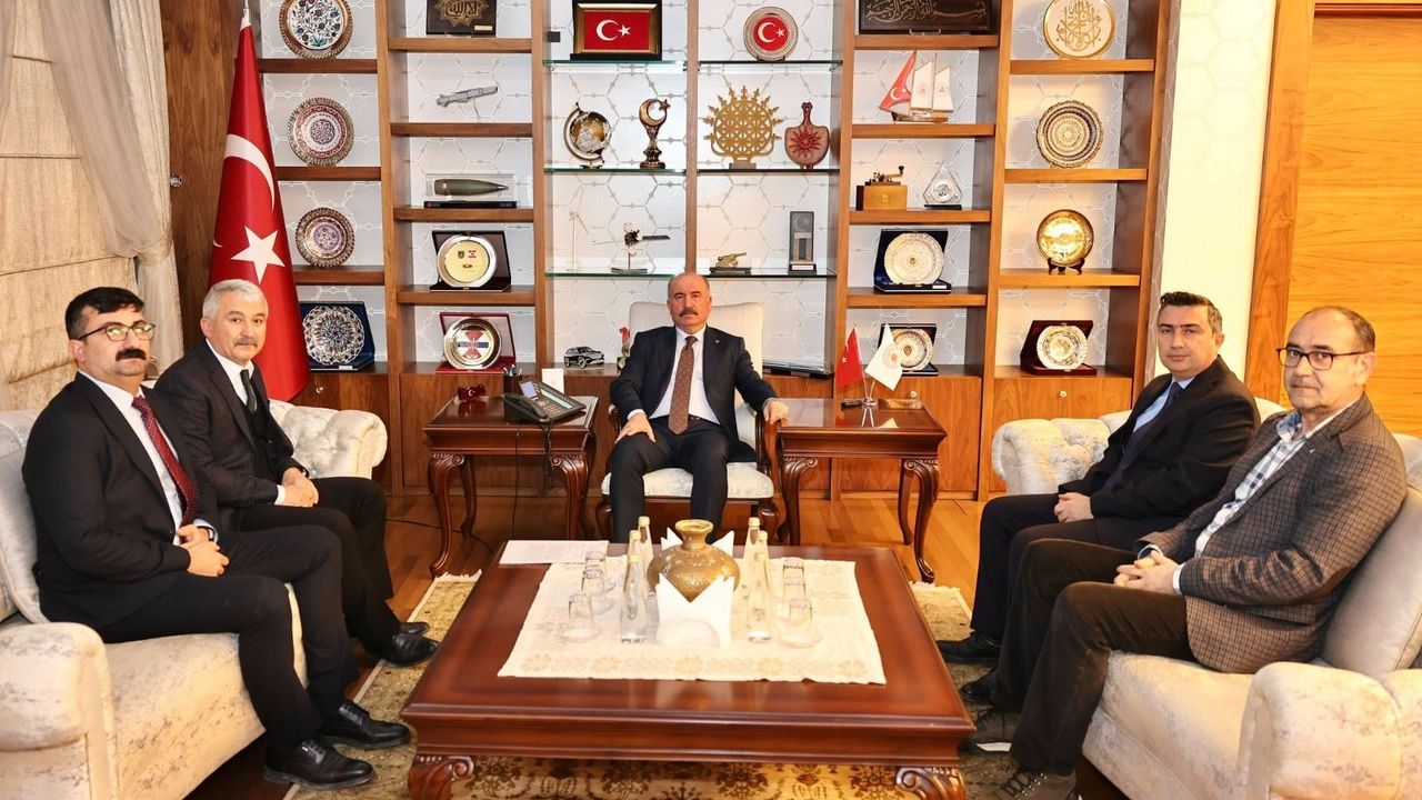 Ziraat mühendislerinden  Vali Çalgan’a ziyaret